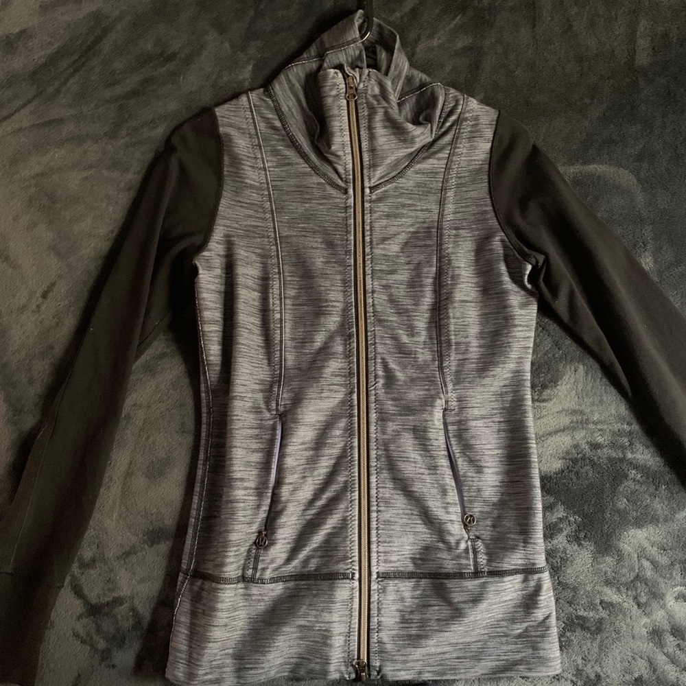 Lululemon slub jacket polar haze